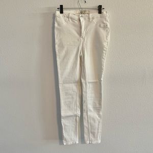 Free people white skinny jeans 61855-16515125